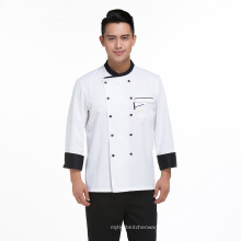 Classic Unisex Autumn Winter Kitchen Restaurant Hotel Chef Uniform Tops